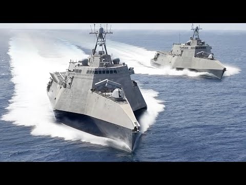 US Navy Pushes Gigantic Stealth Ship to the Limits During Patrol