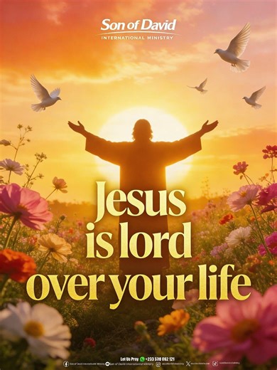 JESUS IS LORD OVER YOUR LIFE #jesus #jesuschrist #jesuslovesyou