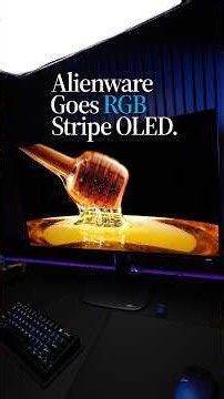 Alienware’s new RGB Stripe OLED!