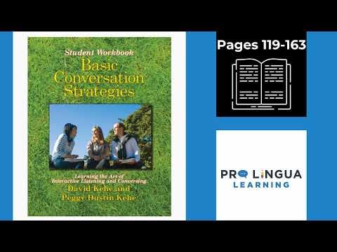 Basic Conversation Strategies: 119-163