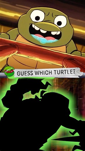 Guess the BABY TEENY TURTLE 🐢 #tmnt
