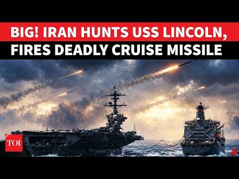 ‘LOCKED ONTO LINCOLN!’: Iran Targets U.S. Aircraft Carrier With Cruise Missile In Deadly Showdown