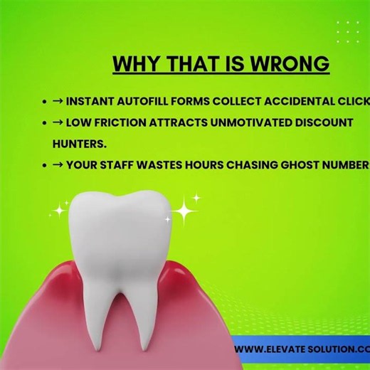 Chasing cheap autofill lead forms is leaving your Dental Clinic diary full of painful no-shows