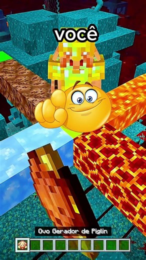 QUAL COR O PIGLIN VAI ESCOLHER? #minecraft