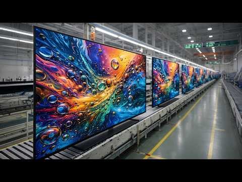 How The Thinnest Screens In The World Are Built - OLED Manufacturing Explained