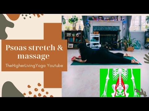 Psoas stretch & self massage
