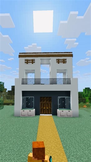 Minecraft Modern House Tutorial | Easy Survival Build | Best Modern Home Design #minecraftcreations