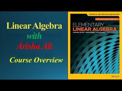 Linear Algebra Full Course Outline | Complete Lecture Series for Beginners