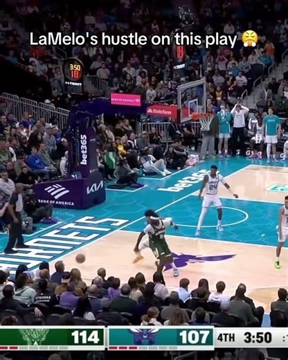 LaMelo's effort 😤