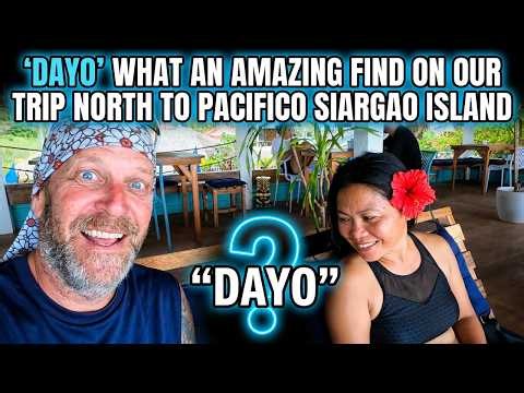 "DAYO" WHAT AN AMAZING FIND ON OUR TRIP NORTH TO PACIFICO SIARGAO ISLAND #siargao