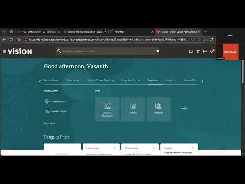 Oracle Fusion Financials