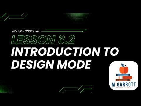 Unit 3 Lesson 2 – Code.org CS Principles