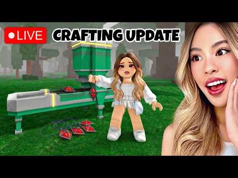 NEW CRAFTING UPDATE in 99 Nights In The Forest!