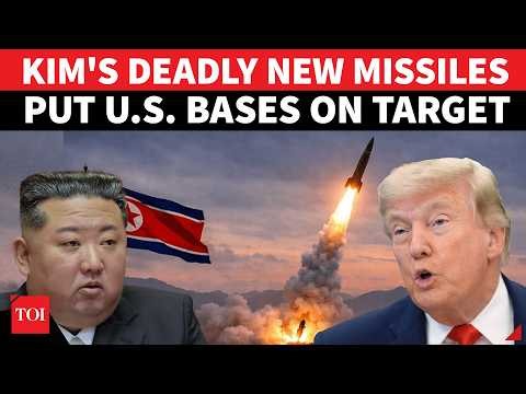 ‘U.S. BASES IN RANGE’: Kim Unveils North Korea’s SHOCK 1,000 KM Hypersonic Ballistic Missile | Watch
