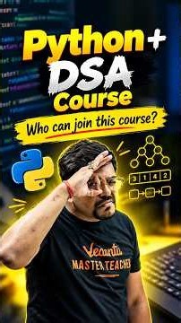 Qalification Kya Chahiye Python + DSA Mastery Ke Liye ? #shorts #python #dsa #coding