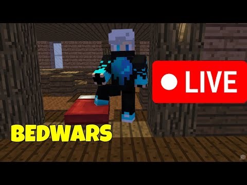 Bedwars Regular live DAY - 6 | Minecraft | Road to 1k