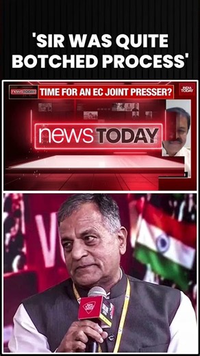 'SIR Was Quite Botched Process': Ex-Election Commissioner Ashok Lavasa | CEC Gyanesh Kumar |Rajdeep