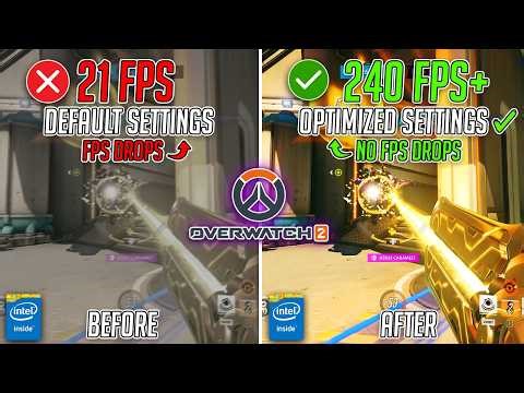 Overwatch 2 - BEST PC Settings to BOOST FPS, Fix Lags & Stutter on ANY PC 📈