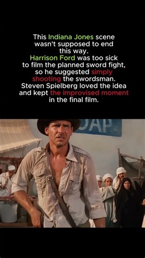 This Indiana Jones Scene Wasn't Supposed to Happen
