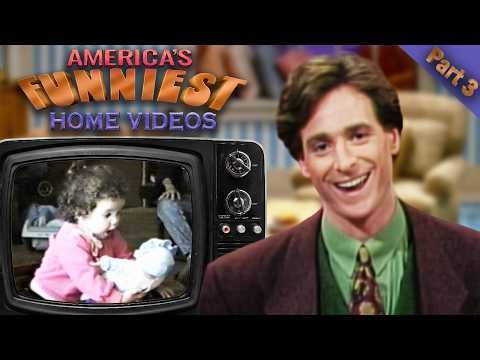 AFV Full Episode: Season 1 Episode 9 (1990) Part 3 | America's Funniest Home Videos | Bob Saget