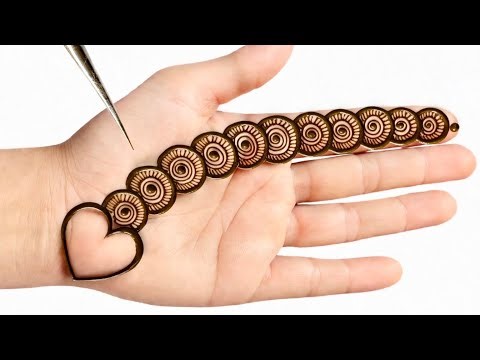 Easy Simple Mehandi design | New Stylish Beautiful Mehndi Design | Mehendi ki design | Henna designs