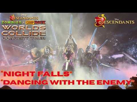 "Night Falls" & "Dancing with the Enemy" (Descendants) | Worlds Collide Tour 2026 (Opening Night)