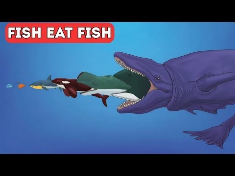 BLOOP vs SEA EATER – The Largest Sea Monster Devours Everything | Fish Eat Fish