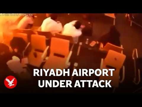 CCTV released by Saudi Arabia shows moment of deadly attack on Riyadh's international airport