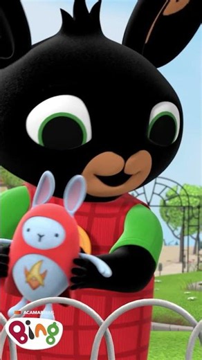 Bing is showing Hoppity the ducks today! | #Shorts | Bing Shorts