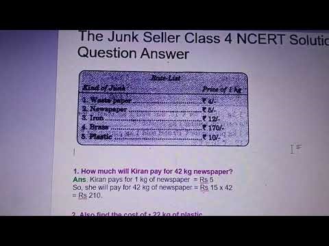 The Junk Seller | Class 4 Maths NCERT Chapter 6 | Math-Magic Explanation (Part-2)