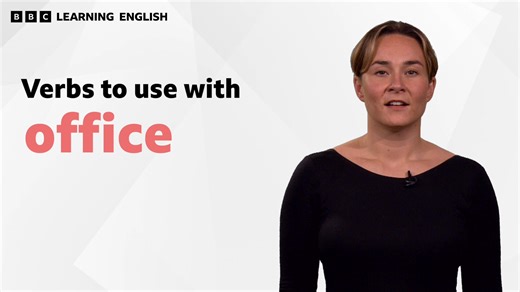 ‘An office’ is 'a place in a building where people work'. 💻 📞 We can 'go to the office' and 'leave the office', but can we use any more verbs with it? 🤔 Georgie’s here to teach you five more today to help grow your vocabulary! 📈 Can you use one of these collocations in a comment? We love reading your sentences! 💚 | BBC Learning English