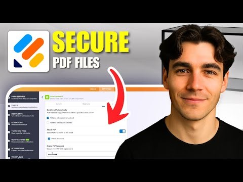 How To Set A Password For Jotform PDF Attachments (Tutorial 2026)