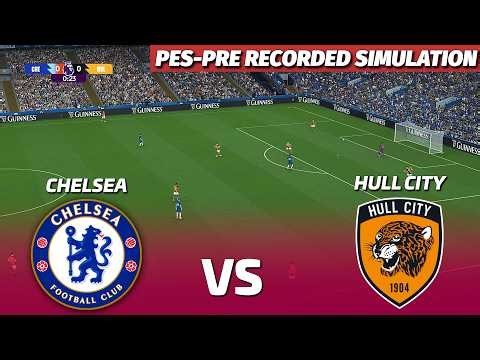 🔴CHELSEA vs HULL CITY | EPL efootball Video Game | PES 21 Pre-Recorded Simulation Gameplay