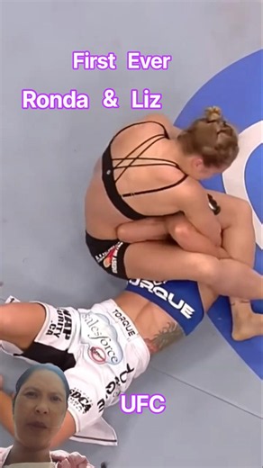 First Ever Women's UFC Fight! Ronda Rousey vs Liz 😱