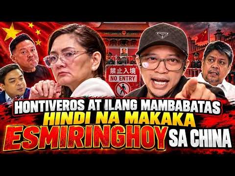 HONTIVEROS at ilang mambabatas hindi na makaka ESMIRINGHOY sa CHINA???