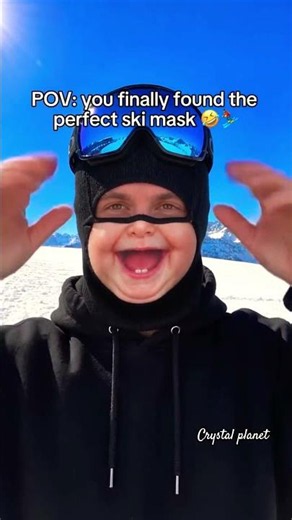POV : You Finally Found the Perfect Ski Mask 🤯🤫😲