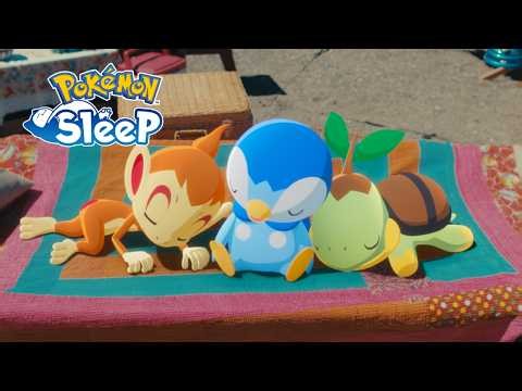 【公式】『Pokémon Sleep』もうすぐ3周年！ナエトル・ヒコザル・ポッチャマが登場！