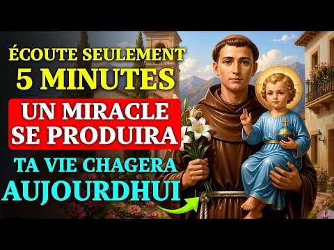 Saint Antoine De Padoue - Prière Pour Demander Une Grâce Spéciale - Débloquer Toute Situation