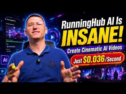 RunningHub AI Is INSANE! Create Cinematic AI Videos for Just $0.036/Second