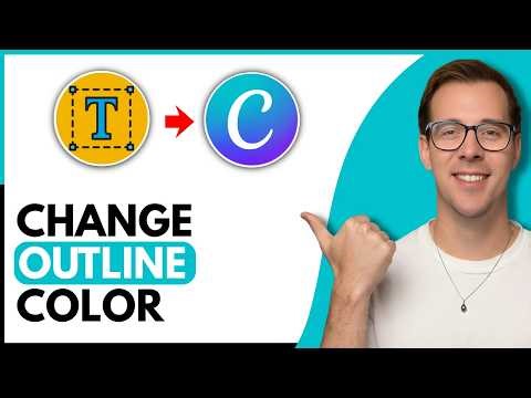 How To Change The Outline Color Of Text In Canva (Step By Step)