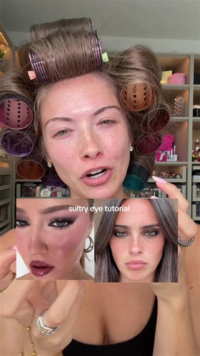 dark feminine eye makeup was calling my name today 🫦⭐️🫶🏼 #makeuptutorial #makeupinspo #trending @urban decay @Patrick Ta Beauty @flutterhabit @Haus Labs @Rare Beauty @Makeup By Mario