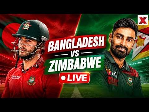Bangladesh vs Zimbabwe LIVE: Cricket Match LIVE | LIVE SCORE AND UPDATES | KEY MOMENTS | LIVE MATCH