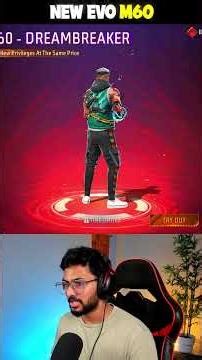 I Got New Evo M60 😍🔥 #freefire #mbg