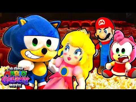 Sonic goes to The Super Mario GALAXY Movie!