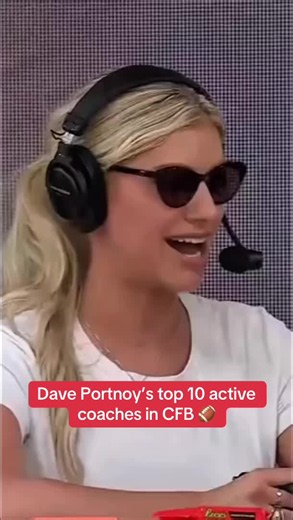 Dave Portnoy’s Top 10 Active coaches in college football 🏈 @Las Vegas | dave's portnoy