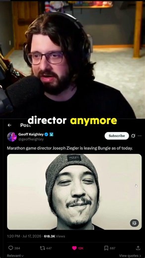 Sony just lost the Marathon game director