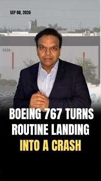 Boeing 767 Turns a Routine Landing Into a Deadly Crash #boeing767 #planecrash #amazonprime #amazon