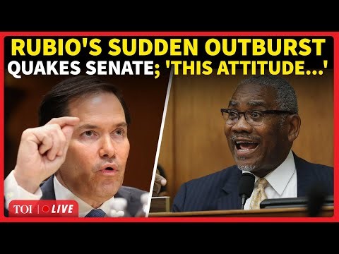 US Senate: ‘Enough, Not Here For Lessons’: Rubio Suddenly Yells Mid-Response During Hearing