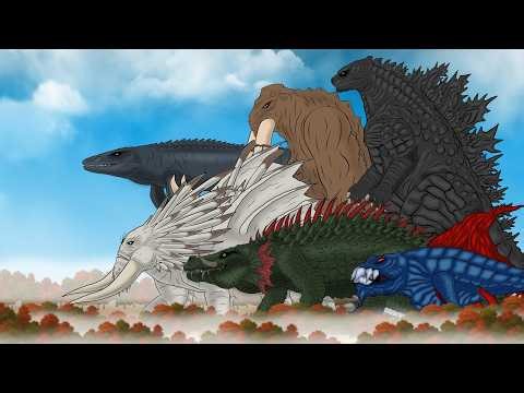 Godzilla vs Lizzie vs Bewilderbeast vs GENITOR | Rampage x MonsterVerse x HTTYD [Full]