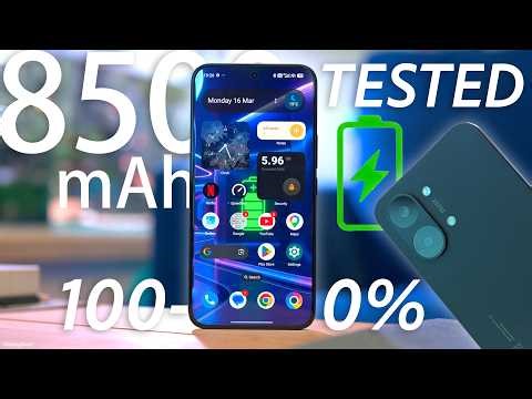 Ultimate Battery Test! Poco X8 Pro Max 100-0% Drain Test: 8500mAh for Global Version w/ Flagship CPU